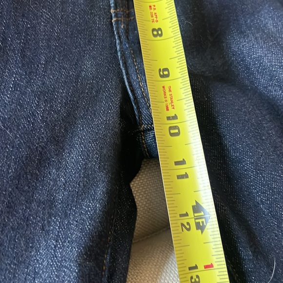 NWT Vince Womens Super Stretch Dark Denim “Unworn” Skinny Jeans $189 - Picture 7 of 8